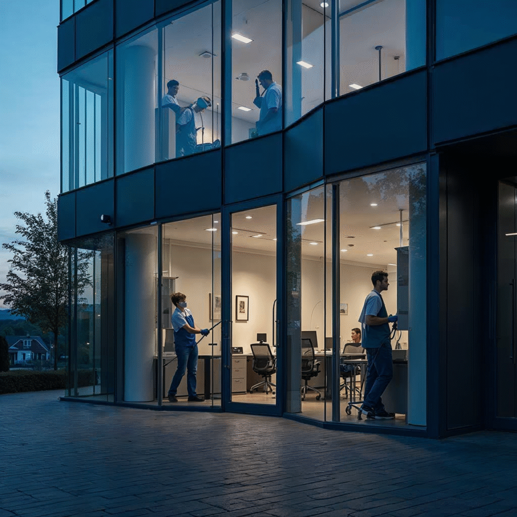 Warum 87% der Frankfurter Unternehmen den falschen Reinigungsservice wählen